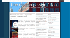 Desktop Screenshot of maison-passive-nice.fr